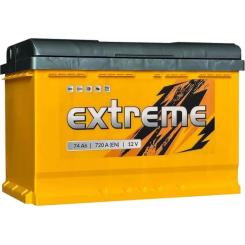 Аккумулятор автомобильный Extreme 6CT-74 A (0) (H 175MM) Фото