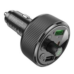 FM модулятор HOCO E82, Black, Box Фото 1