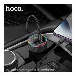 FM модулятор HOCO E82, Black, Box Фото 6