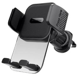 Универсальный автодержатель Armorstandart SteadyGrip Airvent Black Фото