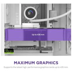 Корпус для ПК NZXT H9 Flow Dual-Chamber All White Фото 4