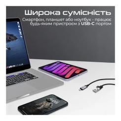 Дата кабель Promate USB-C to RJ45 Ethernet 5.0m Фото 4