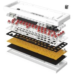 Клавиатура GamePro Genesis Silverlight MK116 USB UA Grey Фото 3