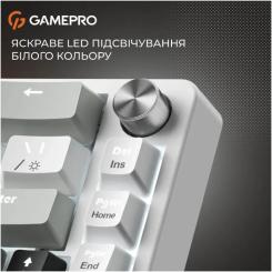 Клавиатура GamePro Genesis Silverlight MK116 USB UA Grey Фото 7