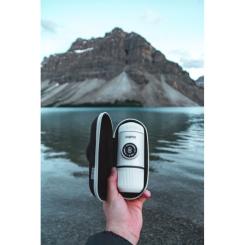 Кофеварка кемпинговая Wacaco Nanopresso з чохлом біла Фото 3