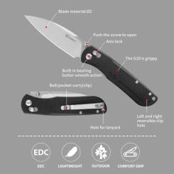 Нож Ganzo G771-BK Фото 1