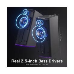 Акустическая система Redragon Connie GS814 RGB Bluetooth Black Фото 7