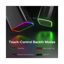 Акустическая система Redragon Connie GS814 RGB Bluetooth Black Фото 8