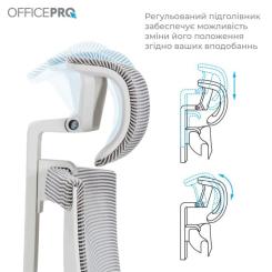 Офисное кресло OfficePro Balance OC620-W-LG-LG Фото 4