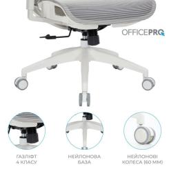 Офисное кресло OfficePro Balance OC620-W-LG-LG Фото 8