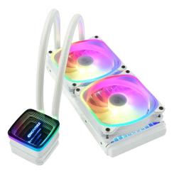 Система жидкостного охлаждения Enermax Aquafusion ADV 240 White ARGB Фото 4