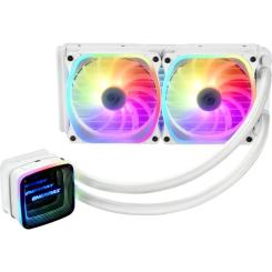 Система жидкостного охлаждения Enermax Aquafusion ADV 240 White ARGB Фото 6