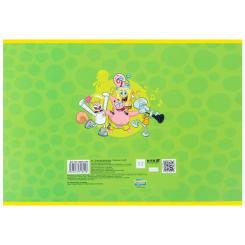 Альбом для рисования Kite SpongeBob SquarePants, 12 аркушів Фото 3