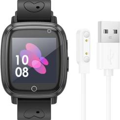 Смарт-часы HOCO Y100 children watch with call function Black Фото 1