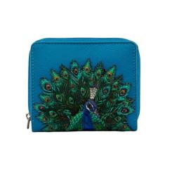 Кошелек Yoshi Y1261 Peacock Plume Petrol Blue Фото