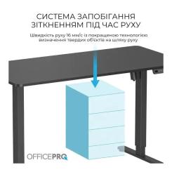 Компьютерный стол OfficePro ODE1470B Black Фото 6
