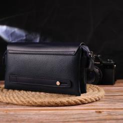 Сумка Canpellini Из натуральной кожи Синяя Фото 9