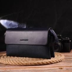 Сумка Canpellini Из натуральной кожи Синяя Фото 8