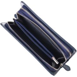 Сумка Canpellini Из натуральной кожи Синяя Фото 7