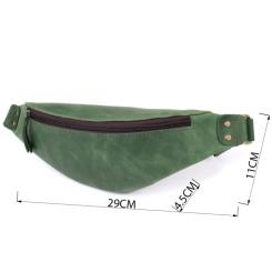 Сумка Shvigel Из натуральной кожи Зеленая Фото 2