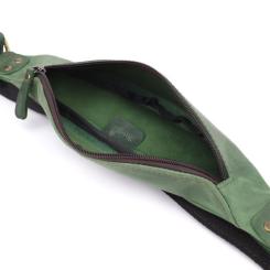 Сумка Shvigel Из натуральной кожи Зеленая Фото 6