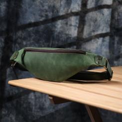 Сумка Shvigel Из натуральной кожи Зеленая Фото 7