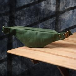 Сумка Shvigel Из натуральной кожи Зеленая Фото 8