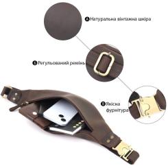 Сумка Shvigel Из натуральной кожи Коричневая Фото 3