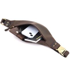 Сумка Shvigel Из натуральной кожи Коричневая Фото 6