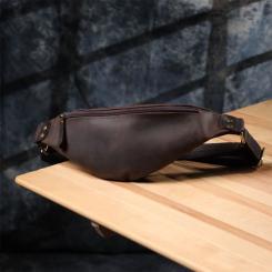 Сумка Shvigel Из натуральной кожи Коричневая Фото 7