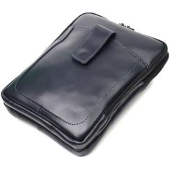 Сумка Shvigel Из натуральной кожи Синяя Фото 2