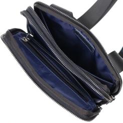 Сумка Shvigel Из натуральной кожи Синяя Фото 3