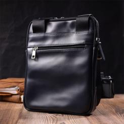 Сумка Shvigel Из натуральной кожи Синяя Фото 7