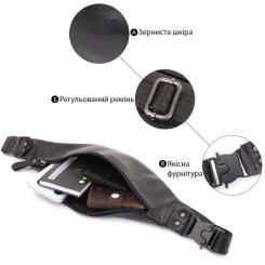 Сумка Shvigel Кожаная Черная Фото 3