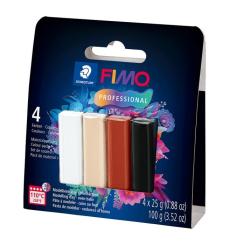 Пластика Fimo Professional Natural colours, 4х25 г Фото