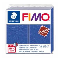 Пластика Fimo Leather-effect, Індіго, 57 гр Фото