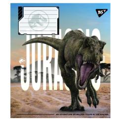 Тетрадь Yes JURASSIC WORLD ALIVE А5 96 аркушів клітинка Фото 1