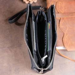 Кошелек ST Leather Черный Фото 9