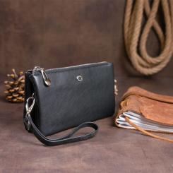 Кошелек ST Leather Черный Фото 10