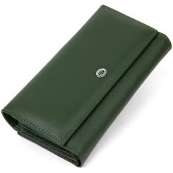Кошелек ST Leather Зеленый Фото