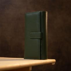 Кошелек ST Leather Зеленый Фото 7