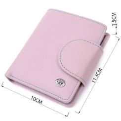Кошелек ST Leather Из натуральной кожи Бежевый Фото 3