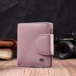 Кошелек ST Leather Из натуральной кожи Бежевый Фото 8