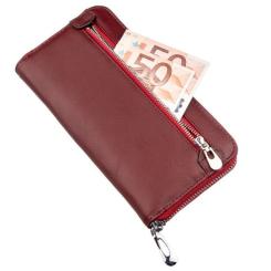 Кошелек ST Leather Красный Фото 6