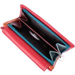 Кошелек ST Leather Из натуральной кожи Красный Фото 7