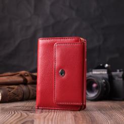 Кошелек ST Leather Из натуральной кожи Красный Фото 8