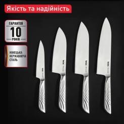 Кухонный нож Tefal Precision для овочів, 9см, нержавіюча сталь Фото 8