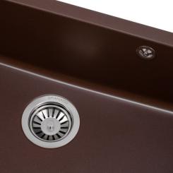 Мойка кухонная GRANADO Under top XL marron Фото 4