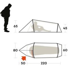 Палатка Ferrino Sling 1 Blue (99122NBB) Фото 2