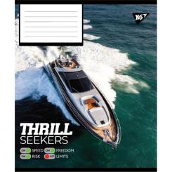 Тетрадь Yes Thrill Seekers А5 96 аркушів клітинка Фото 2